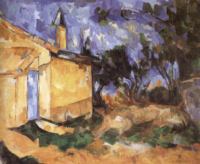Paul Cezanne dorpen china oil painting image